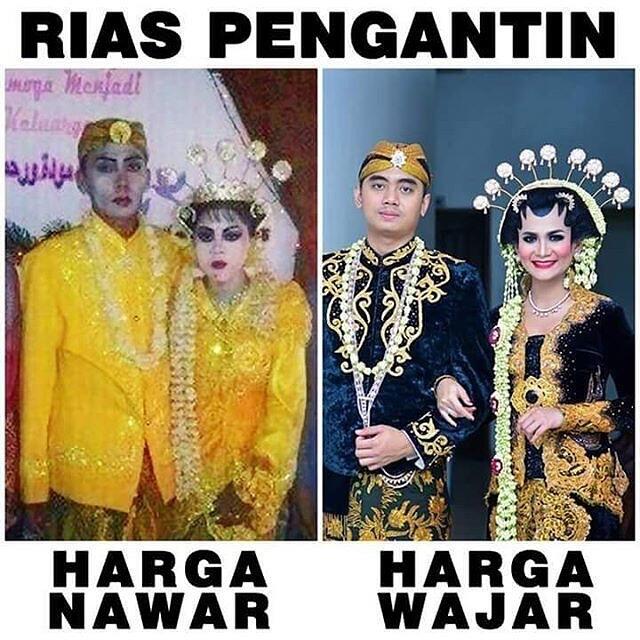 7 Meme 'rias pengantin' ini bikin kamu bijak pilih perias saat nikah