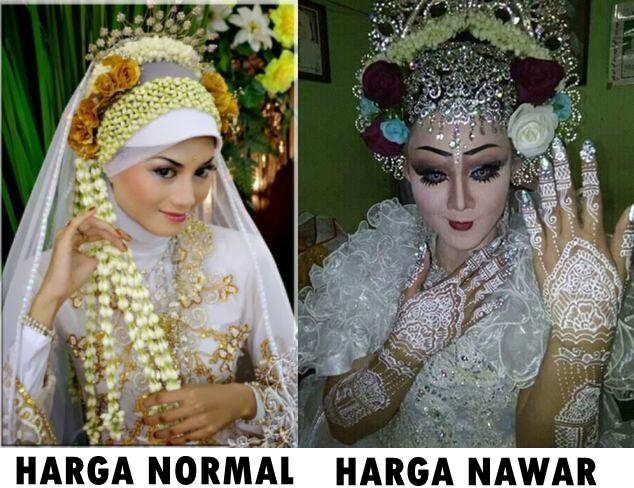 7 Meme 'rias pengantin' ini bikin kamu bijak pilih perias saat nikah