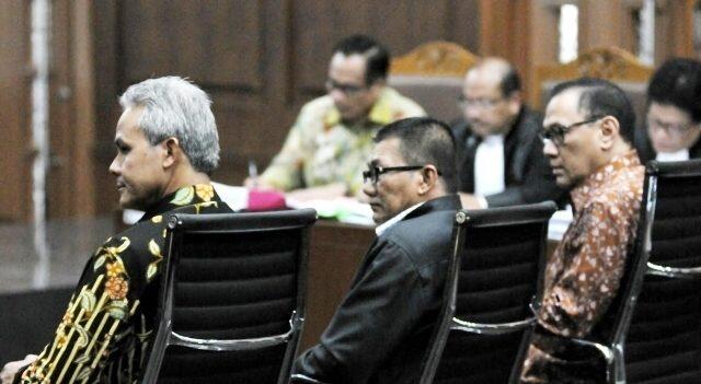 Korupsi E-KTP: Miryam Berkeras Cabut BAP, Ganjar Minta Dibagi-bagikan