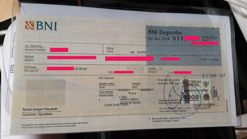 Surat Terbuka untuk BNI terkait pelayanan buruk BNI Cisalak