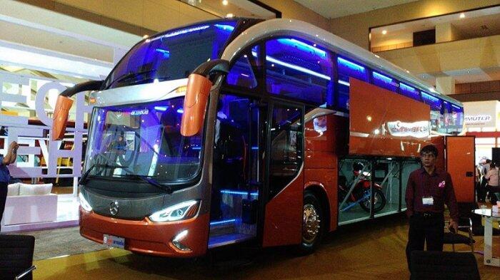 Evolander SHD Bus Premium dari Karoseri New Armada Seharga Hampir