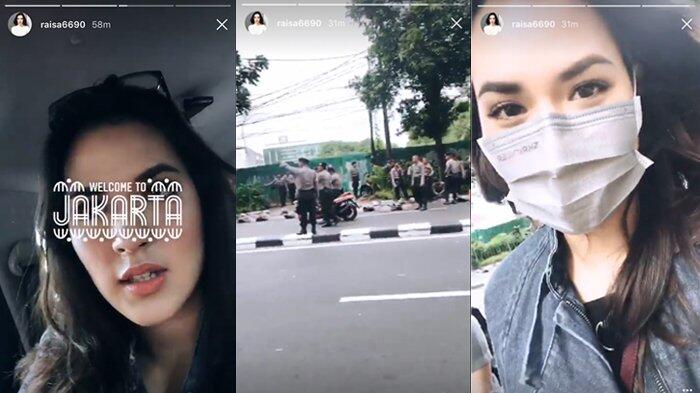 Terjebak Aksi 313, Raisa Jalan Kaki ke RRI