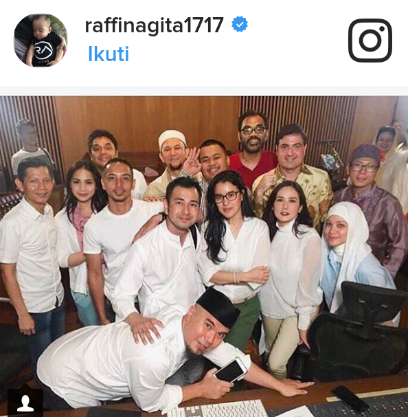 Dukung Anies-Sandi, Raffi Bikin Rekaman Bareng Artis?