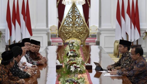 Jokowi dan MUI Sepakat Kongres Ekonomi Umat Bertema Arus Baru