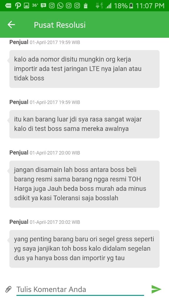 Curhatan Pengalaman Membeli Hp Di Tokopedia