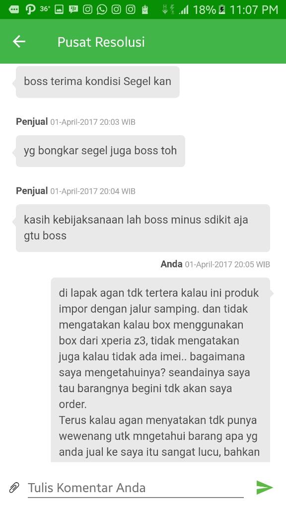 Curhatan Pengalaman Membeli Hp Di Tokopedia