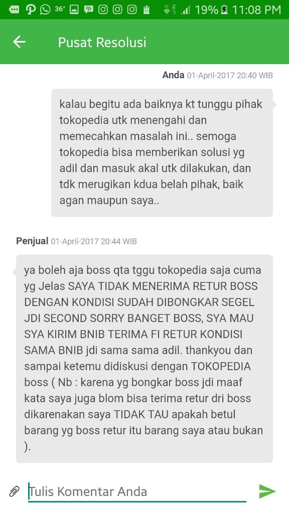 Curhatan Pengalaman Membeli Hp Di Tokopedia