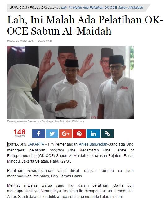 Selain Kuliner, Sandi Minta OK OCE Juga Gandeng Usaha Kecantikan