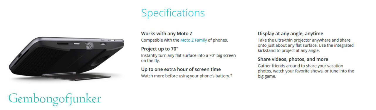 &#91;TC MOTO Z&#93; Serunya streaming dengan Insta-share Projector Mod