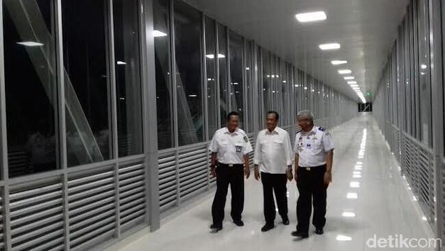 Skybridge Stasiun Balapan Solo-Terminal Ditarget Rampung Bulan Ini