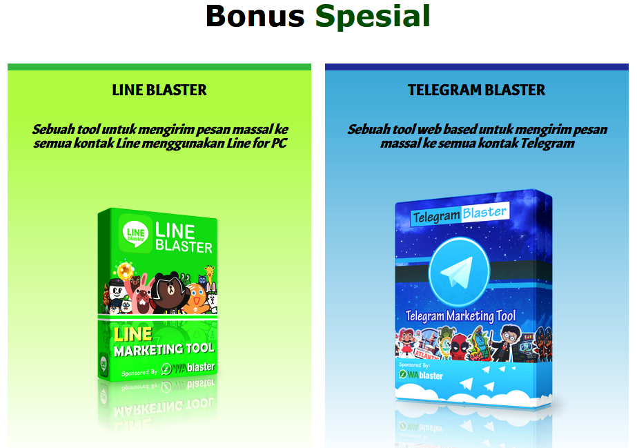 WA Blaster, software pengirim pesan WA secara massal