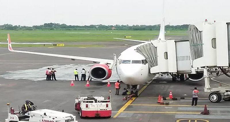 Katup Pengaman Tak Berfungsi, Avtur Lion Air Berceceran