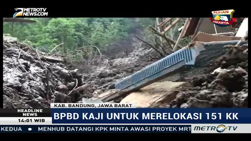 Medan Berat Jadi Halangan Evakuasi Longsor