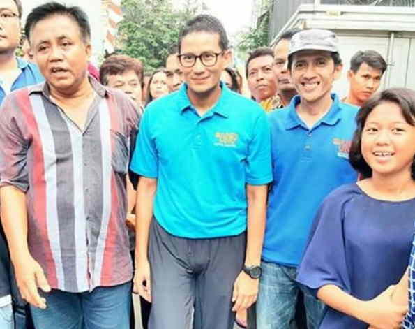 Sandi Sebut Banyak Warga Terpaksa Pilih Ahok