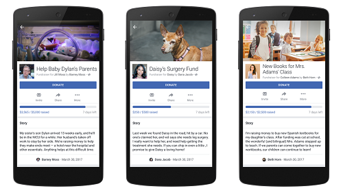 Facebook Luncurkan Fitur Baru Untuk Penggalangan Dana