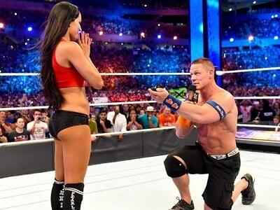 John Cena Lamar Kekasih di Atas Ring WWE