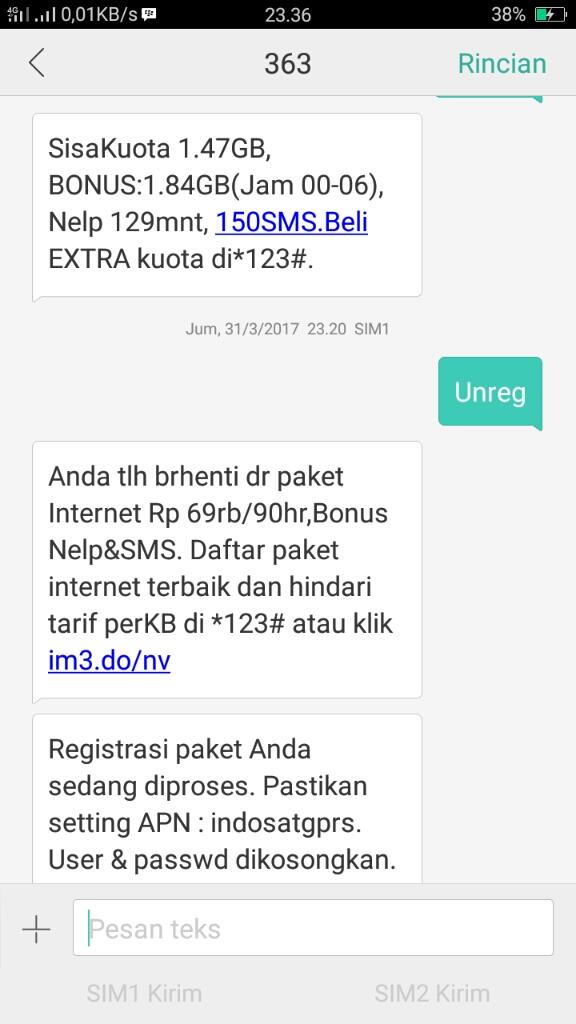 Indosat Amazing !!!! Pulsa Lenyap Dalam Waktu G Sampai 3 Menit
