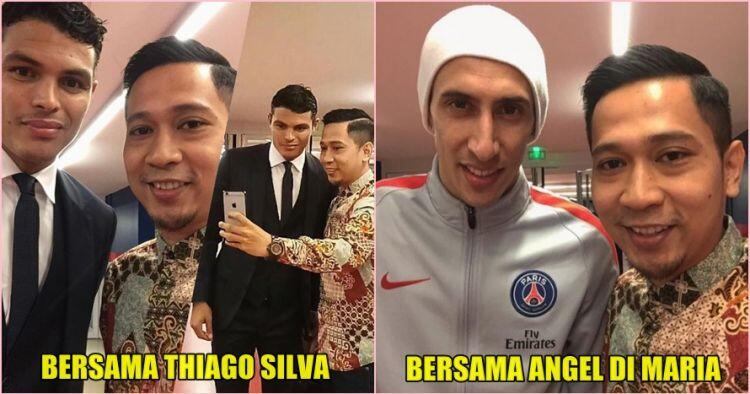Kisah pria Purwokerto dapat akses VVIP di markas PSG ini keren banget