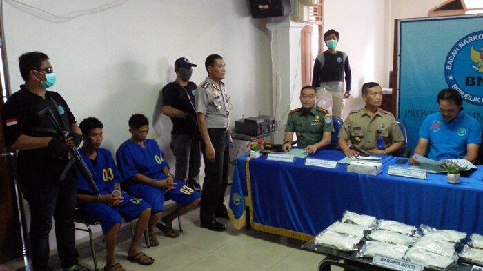 Gagalkan Peredaran Sabu 17,5 Kg, Ini Merupakan Barang Bukti Terbesar di Surabaya