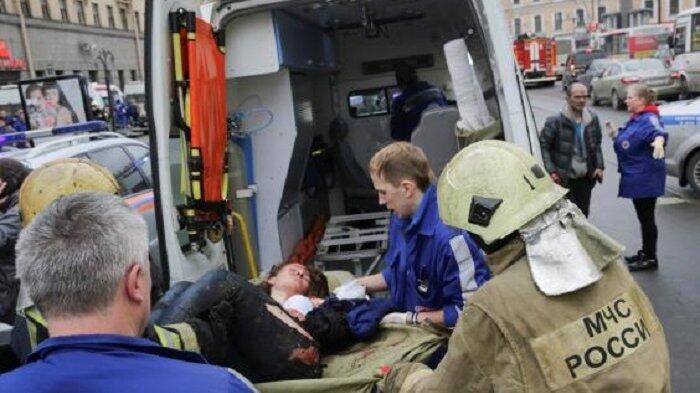 Ledakan di Kereta Bawah Tanah Rusia Disebut Sebagai Serangan Teror