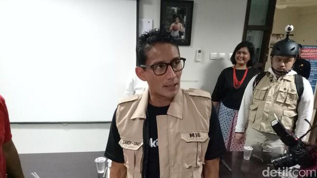 Sandiaga Minta Penonton Debat KPU Dibatasi 30 Orang