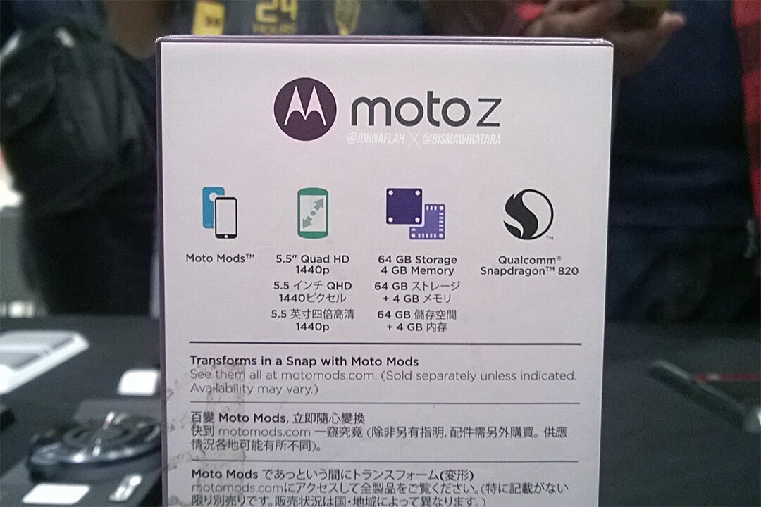 &#91;TC MOTO Z&#93; Moto Z dengan Hasselblad Camera Mod, Cocok Buat Puasin Hobi Foto-foto! 