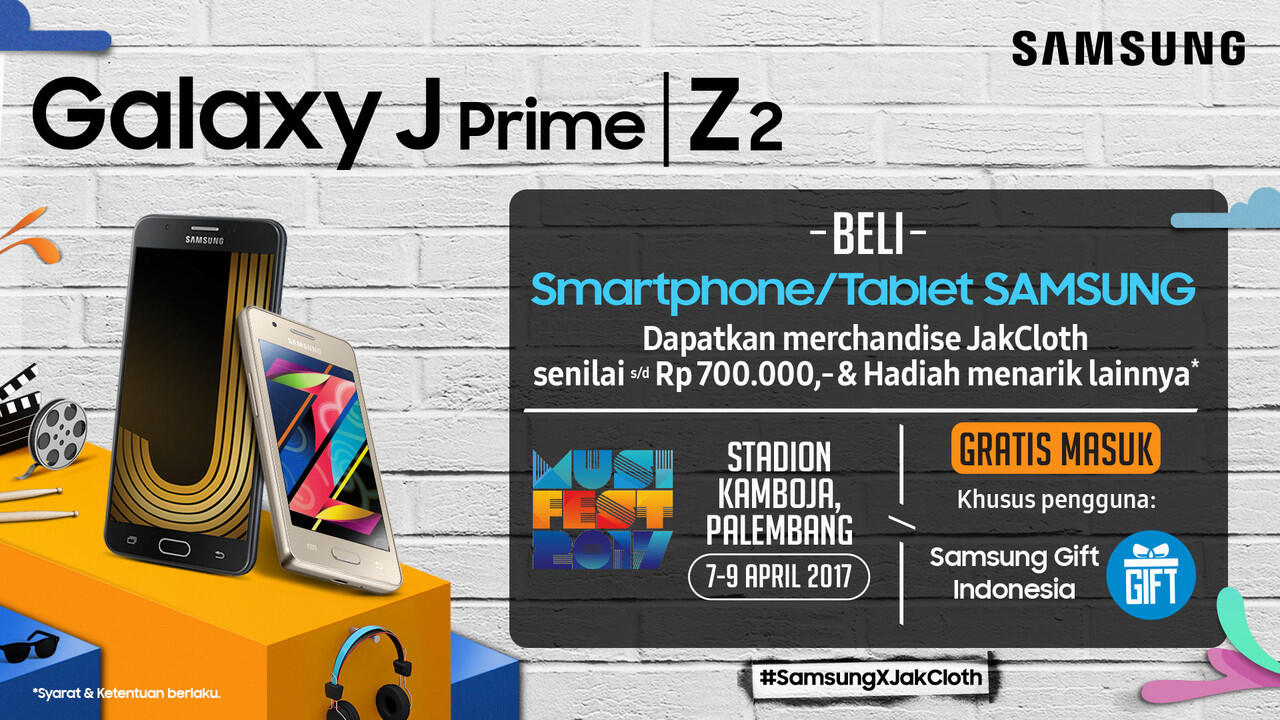 JakCloth Goes to Palembang, Ini yang Bisa GanSis Dapetin Di Booth Samsung