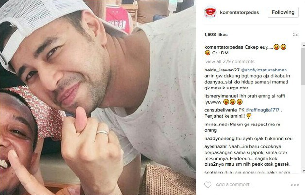 Raffi Ahmad Pamer Kode Mesum ‘Jempol Diapit’!