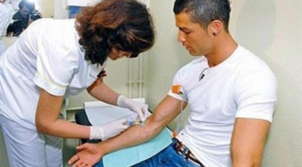 Ronaldo Donor Darah