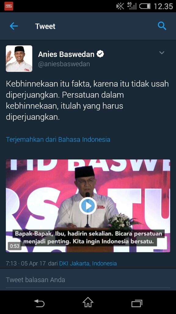 Bicara Tentang Kebinekaan, Anies Panen Hujatan.