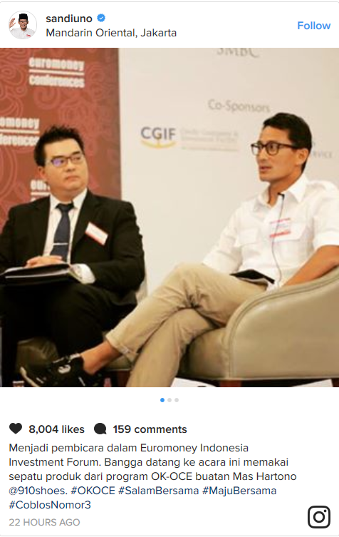 Hasil Program OK OCE: Sepatu hingga Roti Bakar