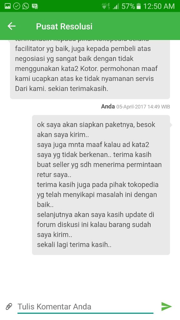 Curhatan Pengalaman Membeli Hp Di Tokopedia