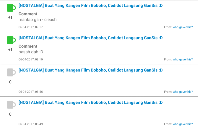 &#91;NOSTALGIA&#93; Buat Yang Kangen Film Boboho, Cedidot Langsung GanSis :D