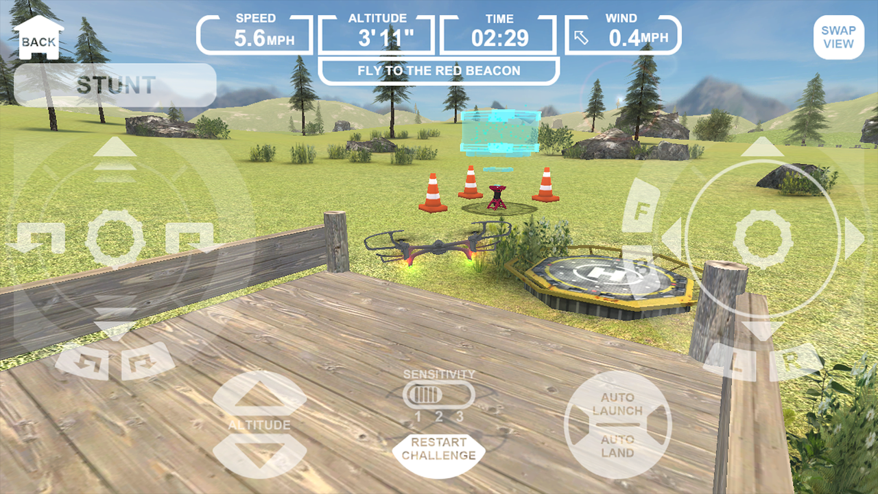 Tips Pilot Drone, Berlatih dengan Simulator di Android