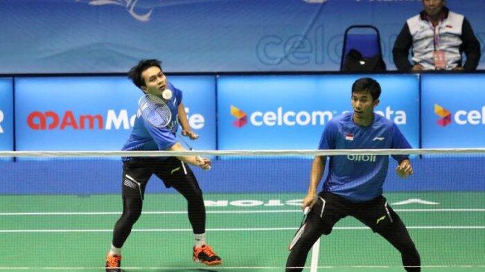 Mohammad Ahsan/Rian Agung Saputro ke Babak II di Malaysia Open 2017