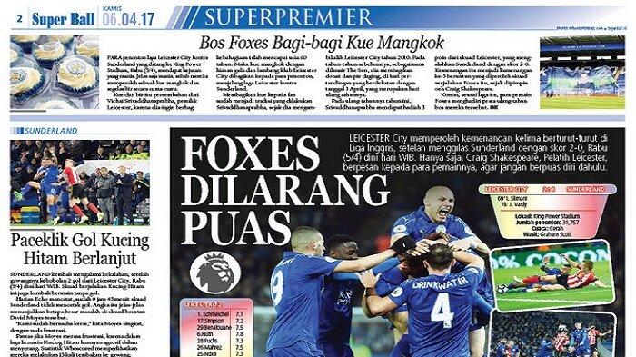 Craig Shakespeare Minta Pemain Tidak Cepat Puas Diri