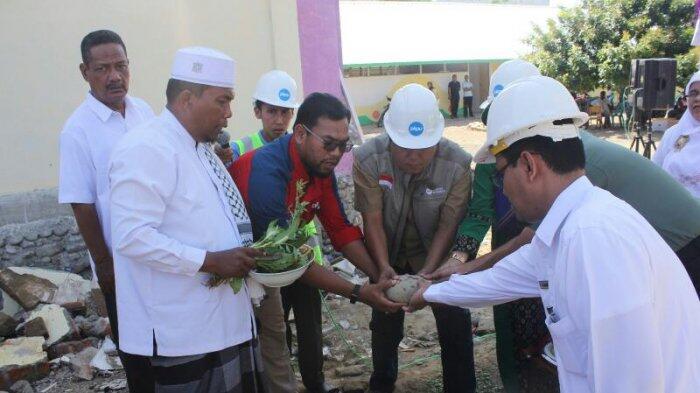 Terkena Dampak Gempa, SDN 3 Meureudu Pidie Jaya Dibangun