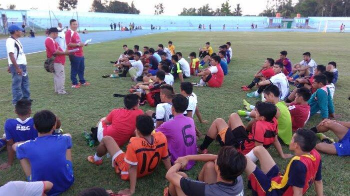 Hari Kedua Seleksi Pelatih PS Timah Bangka Belitung Lihat Ada Pemain Bagus