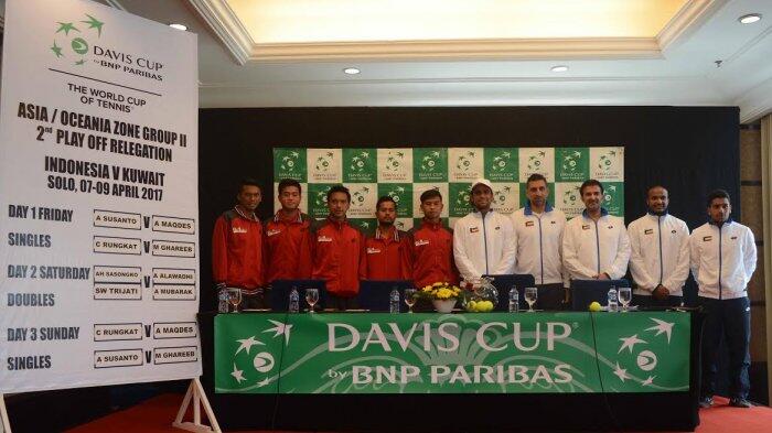 Piala Davis Indonesia v Kuwait: Anthony Tunggal Pertama Indonesia