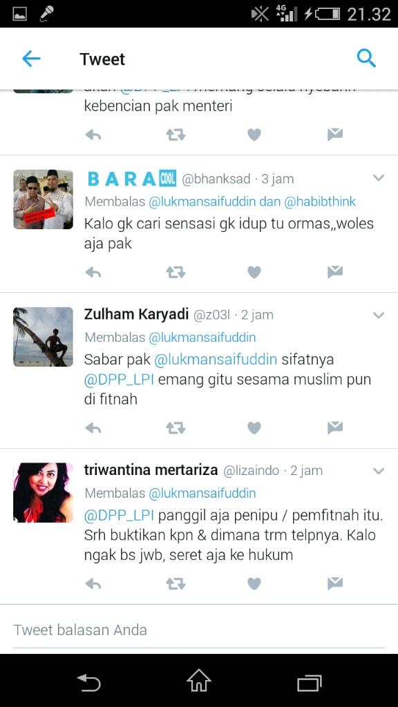 Mentri Agama Di Fitnah Laskar Pembela Islam. Begini Respon Netizen..