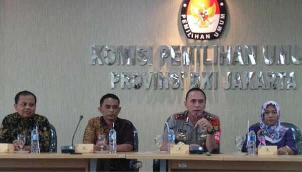 Pilkada DKI Putaran 2: 1 TPS Dijaga Polisi dan TNI