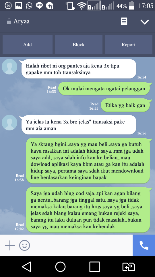 Bagaimana menurut agan dengan pedagang yang seperti ini? (pengalaman ane)