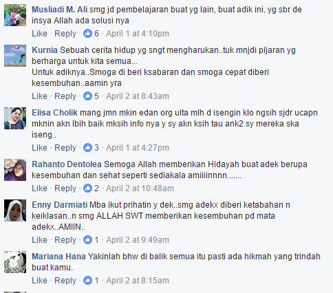 Remaja Bogor Ini Buta Setelah Terkena Lemparan Telur Saat Ultah