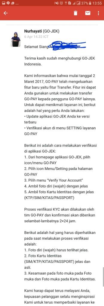 GO-JEK Indonesia Layanan Sangat Buruk dan Menipu Konsumen