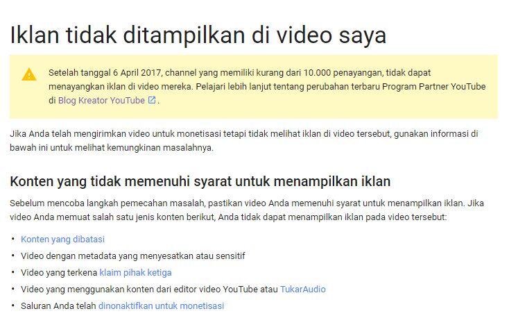 YouTube, perketat tayangan iklan!