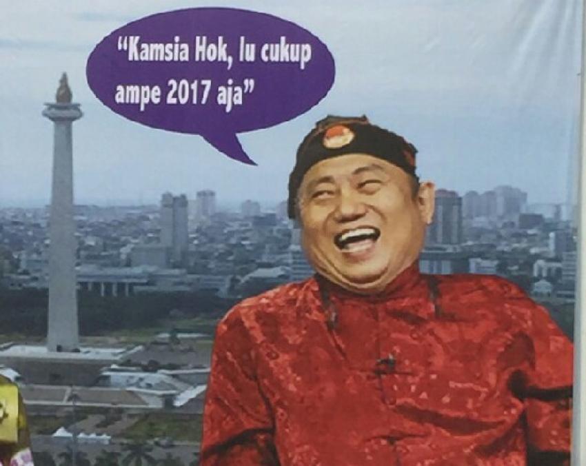 Lieus: Ahok Kalah, Berakhir Sudah Penderitaan Rakyat Jakarta