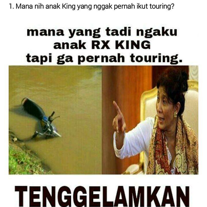 10 Meme Lucu Tentang Motor RX King ( Kocak Abis )