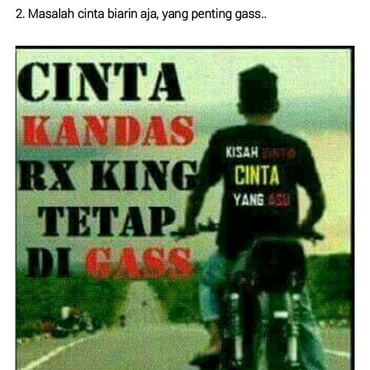 10 Meme Lucu Tentang Motor RX King ( Kocak Abis )