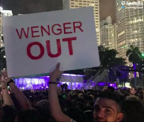 #WengerOut di Penjuru Dunia!