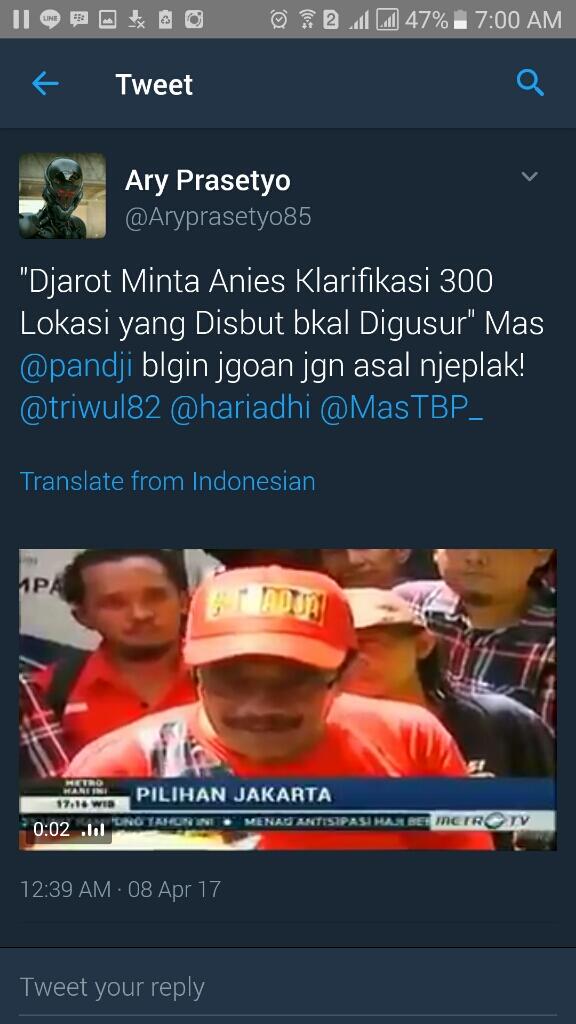 Anies Dipolisikan karena Sebut Ahok-Djarot Gusur 300 Titik di DKI
